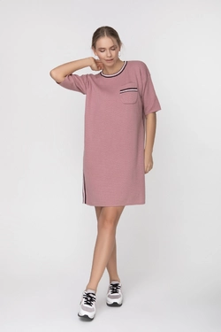 SEWEL Платье PS598 (One Size, пудра, 50% хлопок/ 50% акрил)