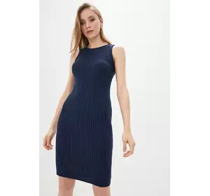 SEWEL Платье PS785 (46-48, темно-синий, 50% хлопок/ 50% акрил)